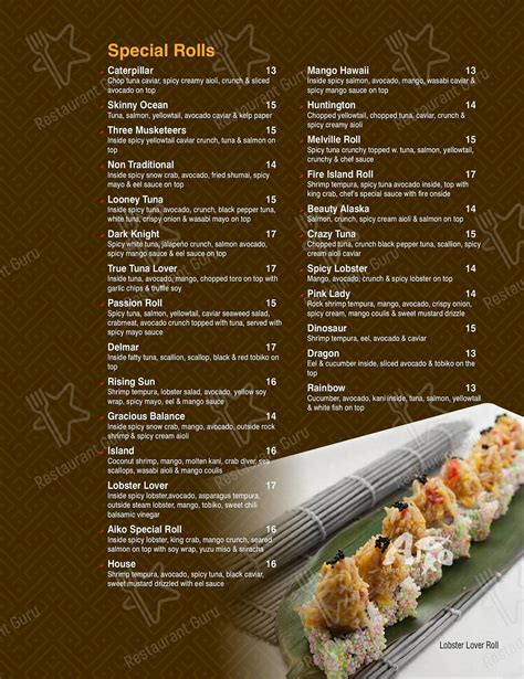 aiko asian bistro|aiko menu melville.